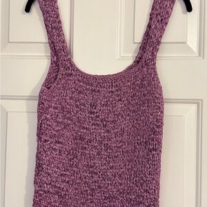 Vince Lavender Knit Women's Tank Top